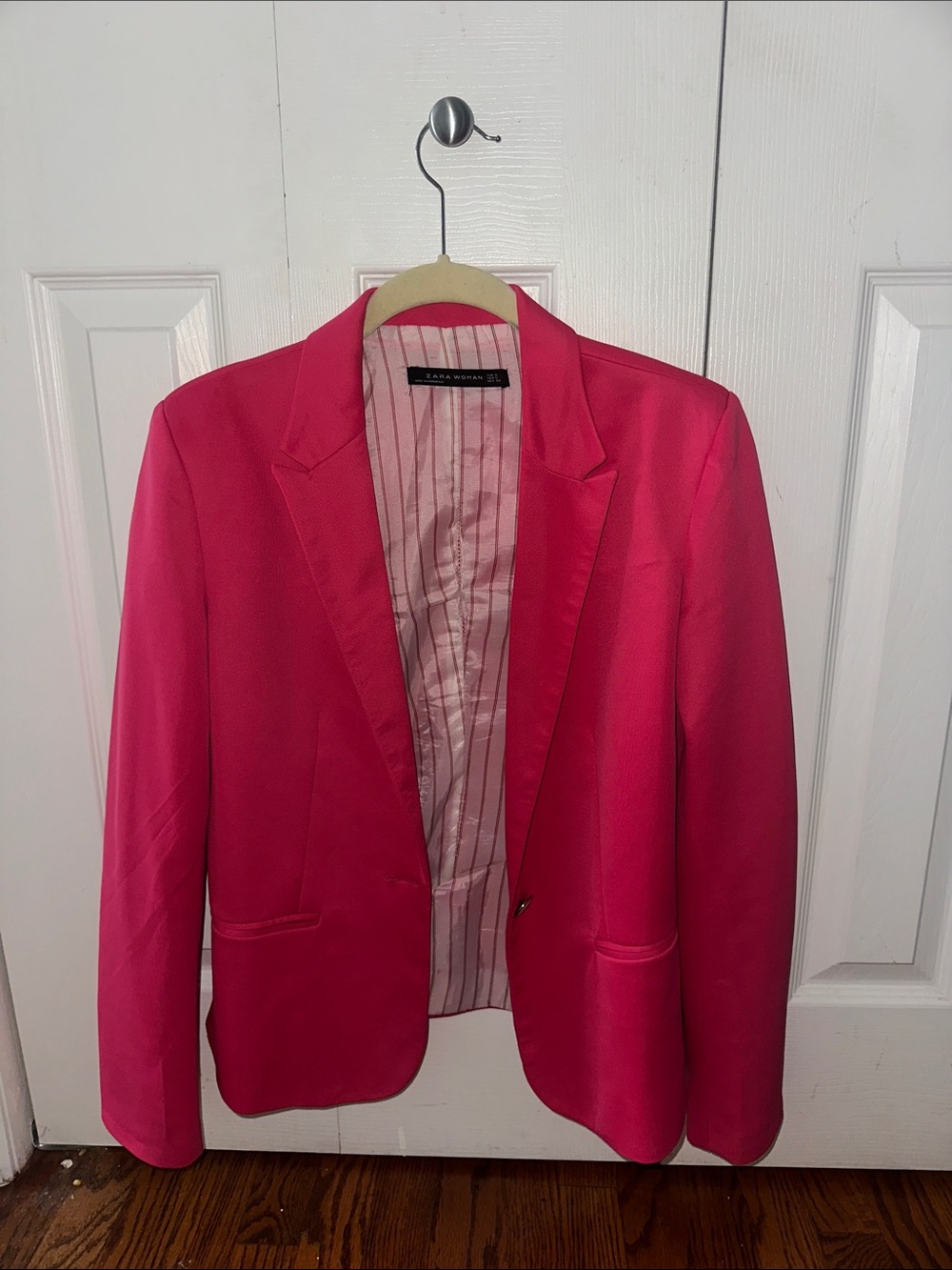 Zara Bright Pink Blazer
